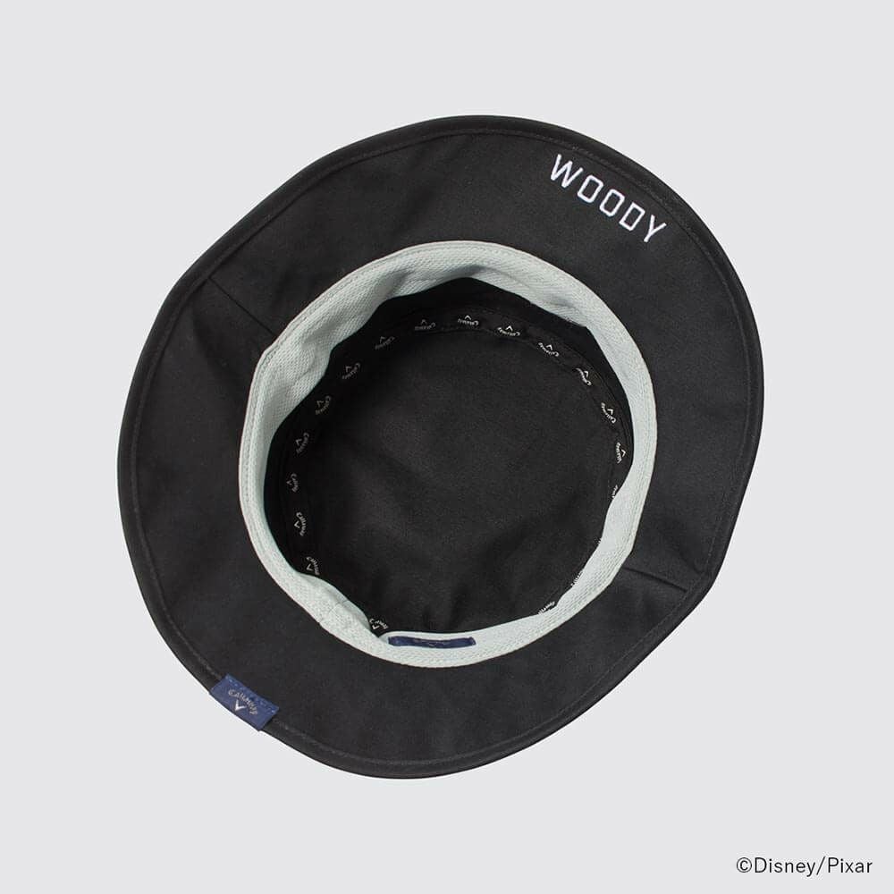 キャロウェイ Callaway　メンズ トイ・ストーリー キャロウェイコレクション バケットハット C25191131 1010 ブラック　2025年モデル 詳細4