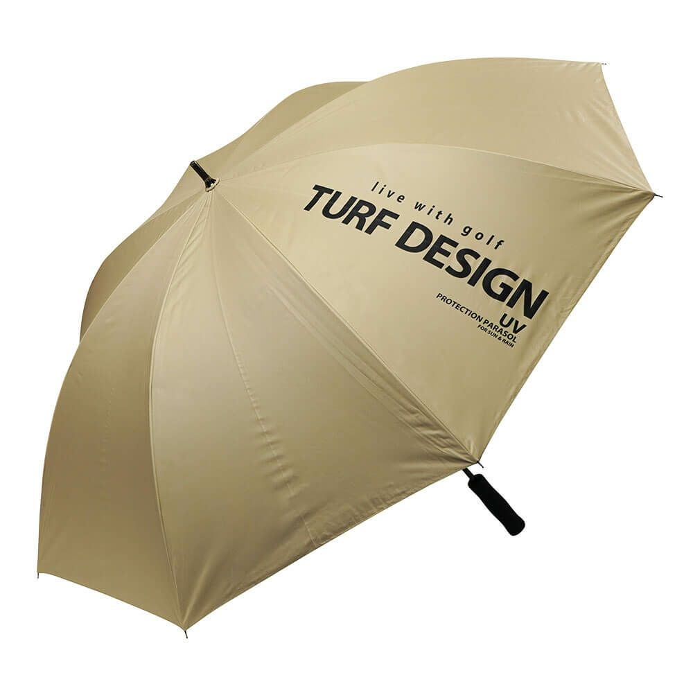 TURF DESIGN ターフデザイン　晴雨兼用　軽量 アンブレラ TDPS-BE71 ベージュ ベージュ