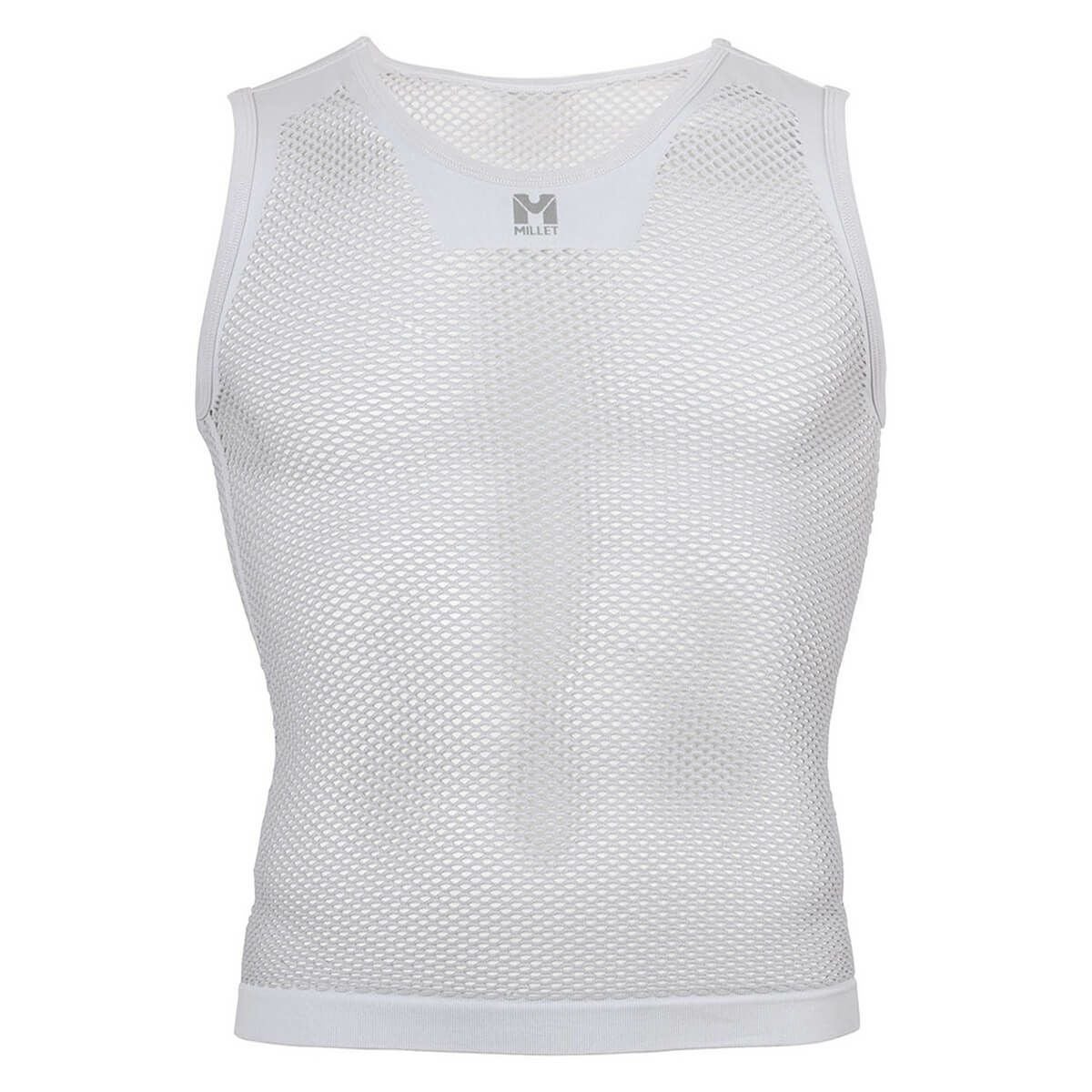 ミレー MILLET　スキーウェア ドライナミック メッシュ ノースリーブ クルー DRYNAMIC MESH NS CREW MIV01248 2025-2026 LIGHT GREY