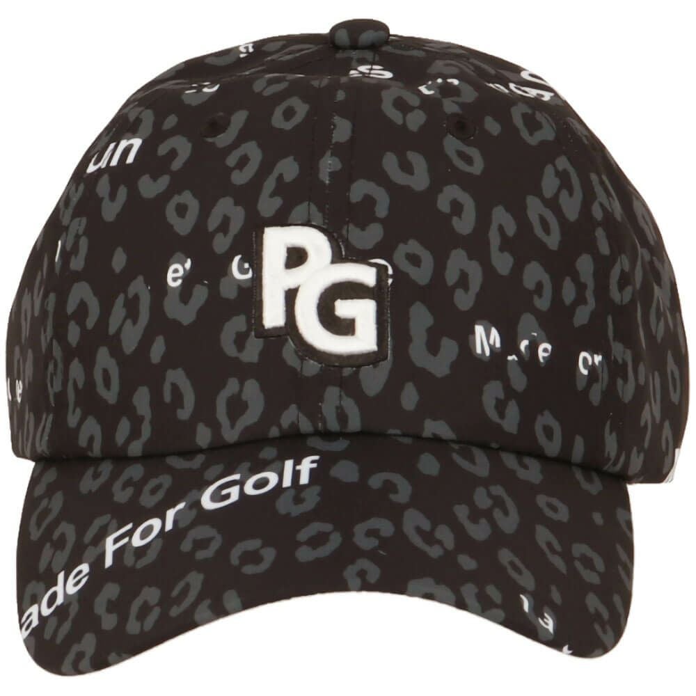 パーリーゲイツ PEARLY GATES　ヒョウ柄プリントUVキャップ 053-5287607 121 ネイビー　2025年モデル 詳細2