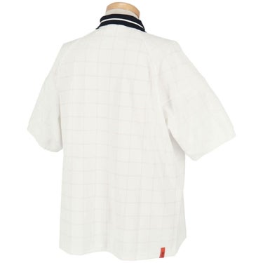 ユナイテッドアローズゴルフ　メンズ プレイド ジャガード 半袖 ポロシャツ 6017-699-0113　2025年モデル 詳細2