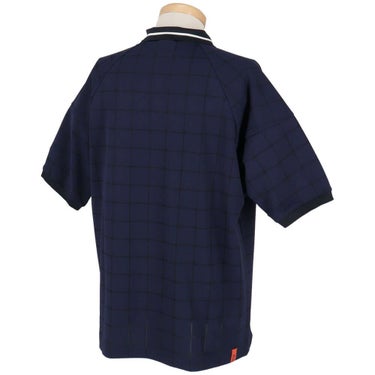 ユナイテッドアローズゴルフ　メンズ プレイド ジャガード 半袖 ポロシャツ 6017-699-0113　2025年モデル 詳細4