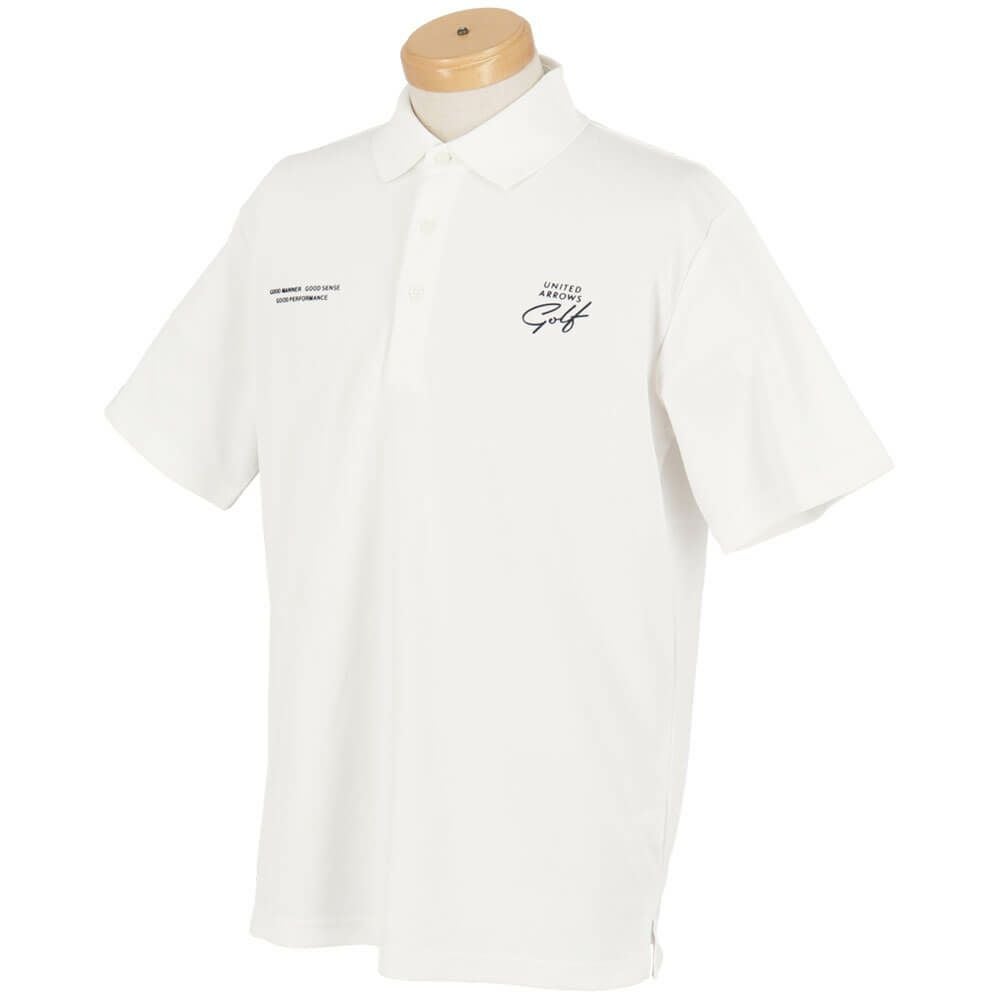 ユナイテッドアローズゴルフ　メンズ ロゴプリント スタンダード 半袖 ポロシャツ 6017-699-0109　2025年モデル 詳細6