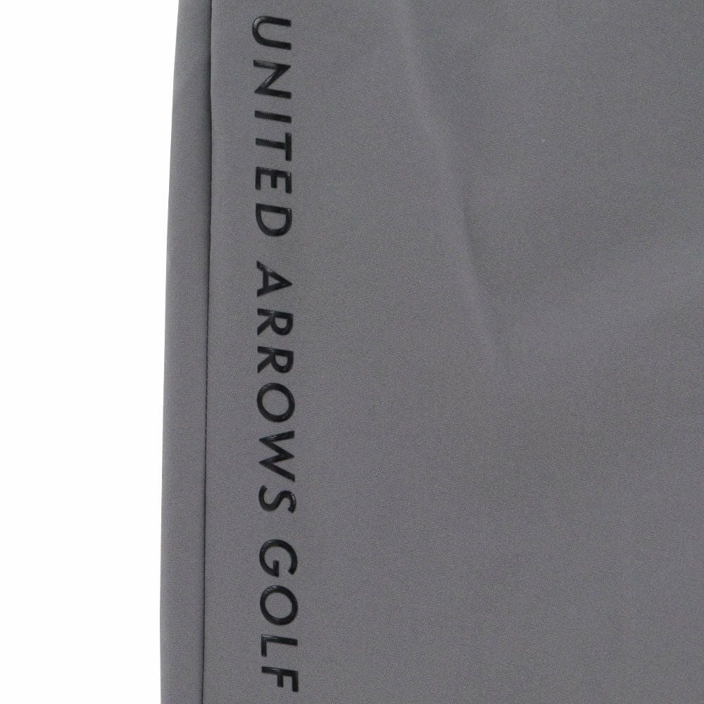 ユナイテッドアローズゴルフ メンズ ロゴプリント スポーティ スリム