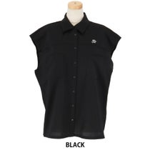 ユナイテッドアローズゴルフ　レディース ロゴプリント ノースリーブ ポロシャツ 6016-699-0002　2025年モデル