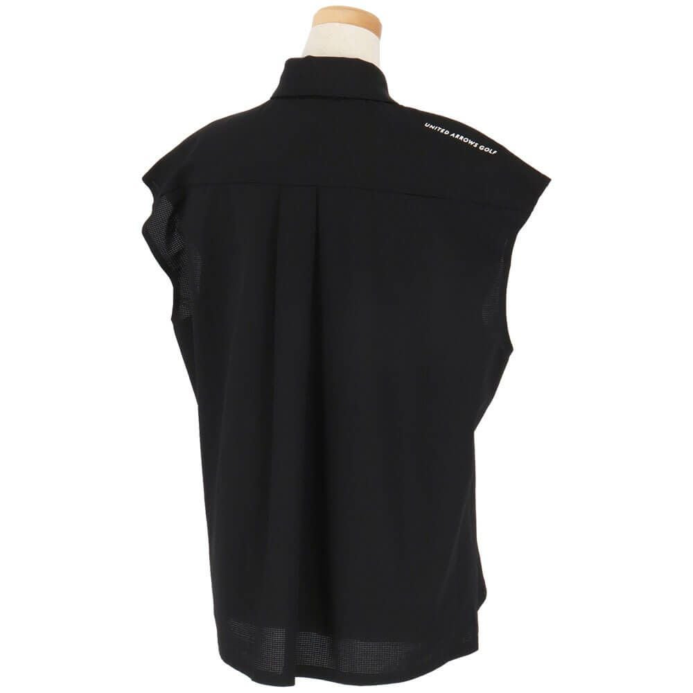 ユナイテッドアローズゴルフ　レディース ロゴプリント ノースリーブ ポロシャツ 6016-699-0002　2025年モデル 詳細6