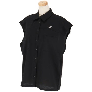 ユナイテッドアローズゴルフ　レディース ロゴプリント ノースリーブ ポロシャツ 6016-699-0002　2025年モデル 詳細7