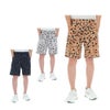 パーリーゲイツ PEARLY GATES　メンズ ヒョウ柄 Pe/Cストレッチコードレーン ショートパンツ 053-5132505　2025年モデル