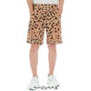 パーリーゲイツ PEARLY GATES　メンズ ヒョウ柄 Pe/Cストレッチコードレーン ショートパンツ 053-5132505　2025年モデル ベージュベース