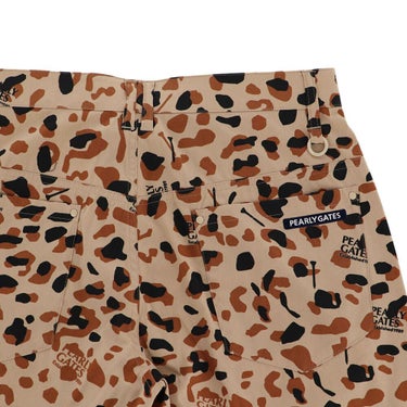 パーリーゲイツ PEARLY GATES　メンズ ヒョウ柄 Pe/Cストレッチコードレーン ショートパンツ 053-5132505　2025年モデル 詳細7