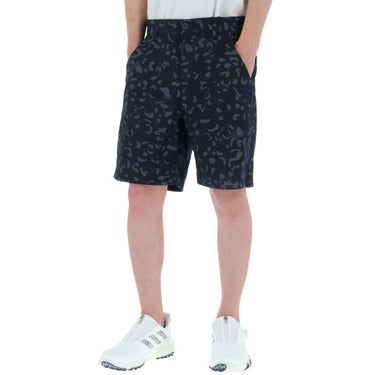 パーリーゲイツ PEARLY GATES　メンズ ヒョウ柄 Pe/Cストレッチコードレーン ショートパンツ 053-5132505　2025年モデル 詳細9