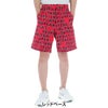 パーリーゲイツ PEARLY GATES　メンズ Nyストレッチドビーロゴヒョウ柄 ショートパンツ 053-5232609　2025年モデル レッドベース