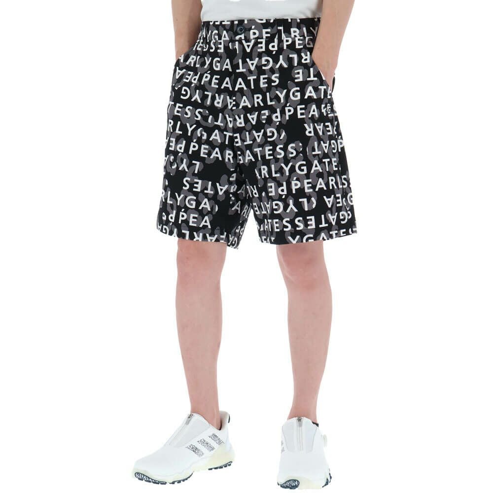 パーリーゲイツ PEARLY GATES　メンズ Nyストレッチドビーロゴヒョウ柄 ショートパンツ 053-5232609　2025年モデル 詳細5