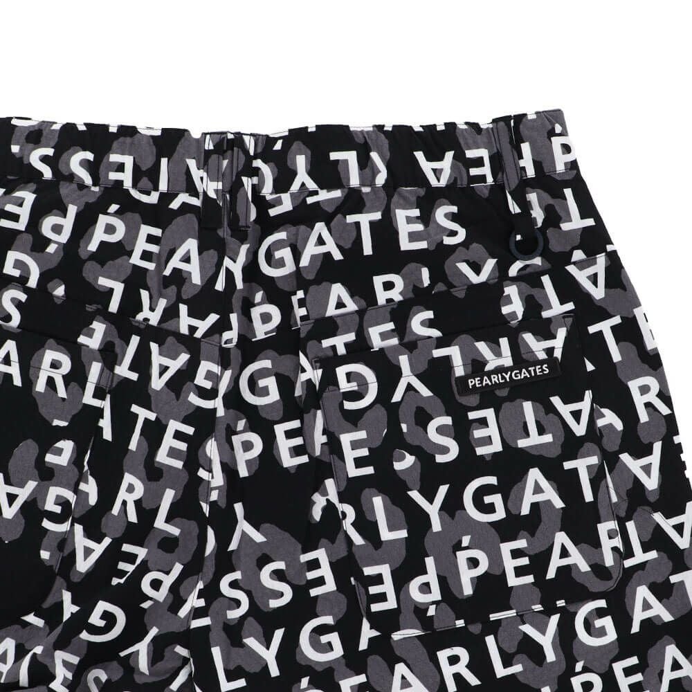 パーリーゲイツ PEARLY GATES メンズ Nyストレッチドビーロゴヒョウ柄