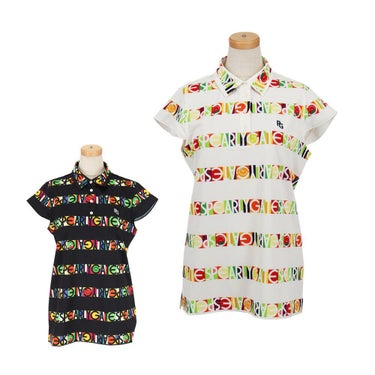 パーリーゲイツ PEARLY GATES　レディース ビオニコ シール ボーダー UV 半袖 ポロシャツ 055-5260608　2025年モデル 詳細1