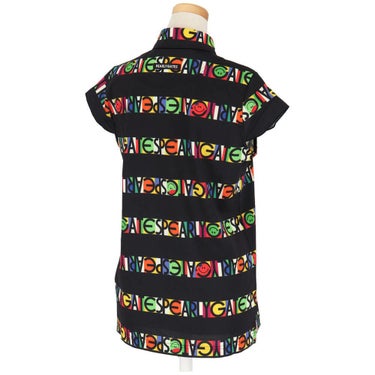 パーリーゲイツ PEARLY GATES　レディース ビオニコ シール ボーダー UV 半袖 ポロシャツ 055-5260608　2025年モデル 詳細4