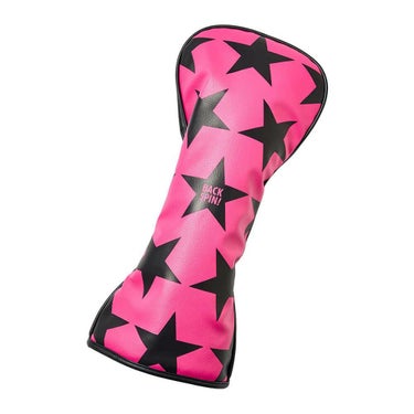 バックスピンゴルフ BACK SPIN! GOLF　スター ドライバー用 ヘッドカバー BSBB02H504 PK/BK ピンク　2025年モデル ピンク（PK/BK）