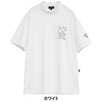 キャロウェイ Callaway　メンズ ハイゲージ カノコ 半袖 モックネックシャツ C25234100　2025年モデル