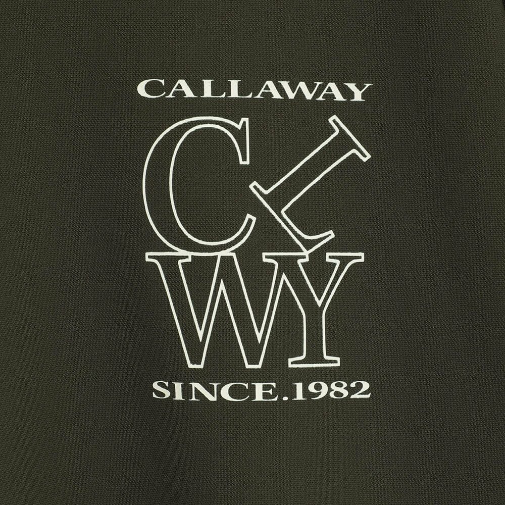 キャロウェイ Callaway　メンズ ハイゲージ カノコ 半袖 モックネックシャツ C25234100　2025年モデル 詳細15