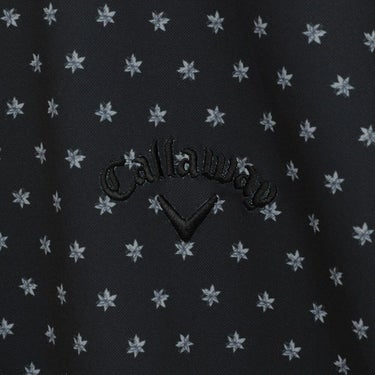 キャロウェイ Callaway　メンズ ミニフラワープリント ハイゲージ カノコ 半袖 ポロシャツ C25234102　2025年モデル 詳細4