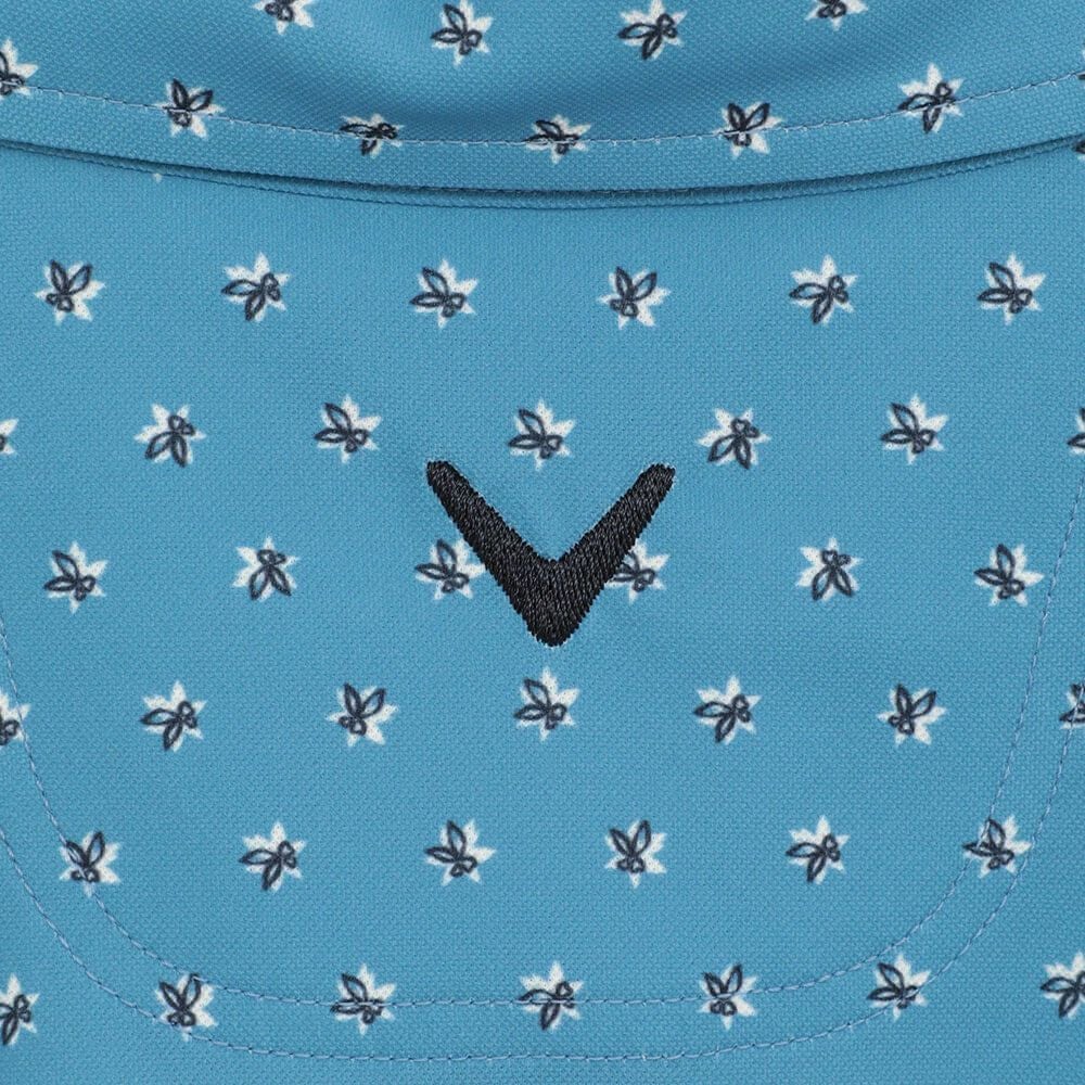 キャロウェイ Callaway　メンズ ミニフラワープリント ハイゲージ カノコ 半袖 ポロシャツ C25234102　2025年モデル 詳細15