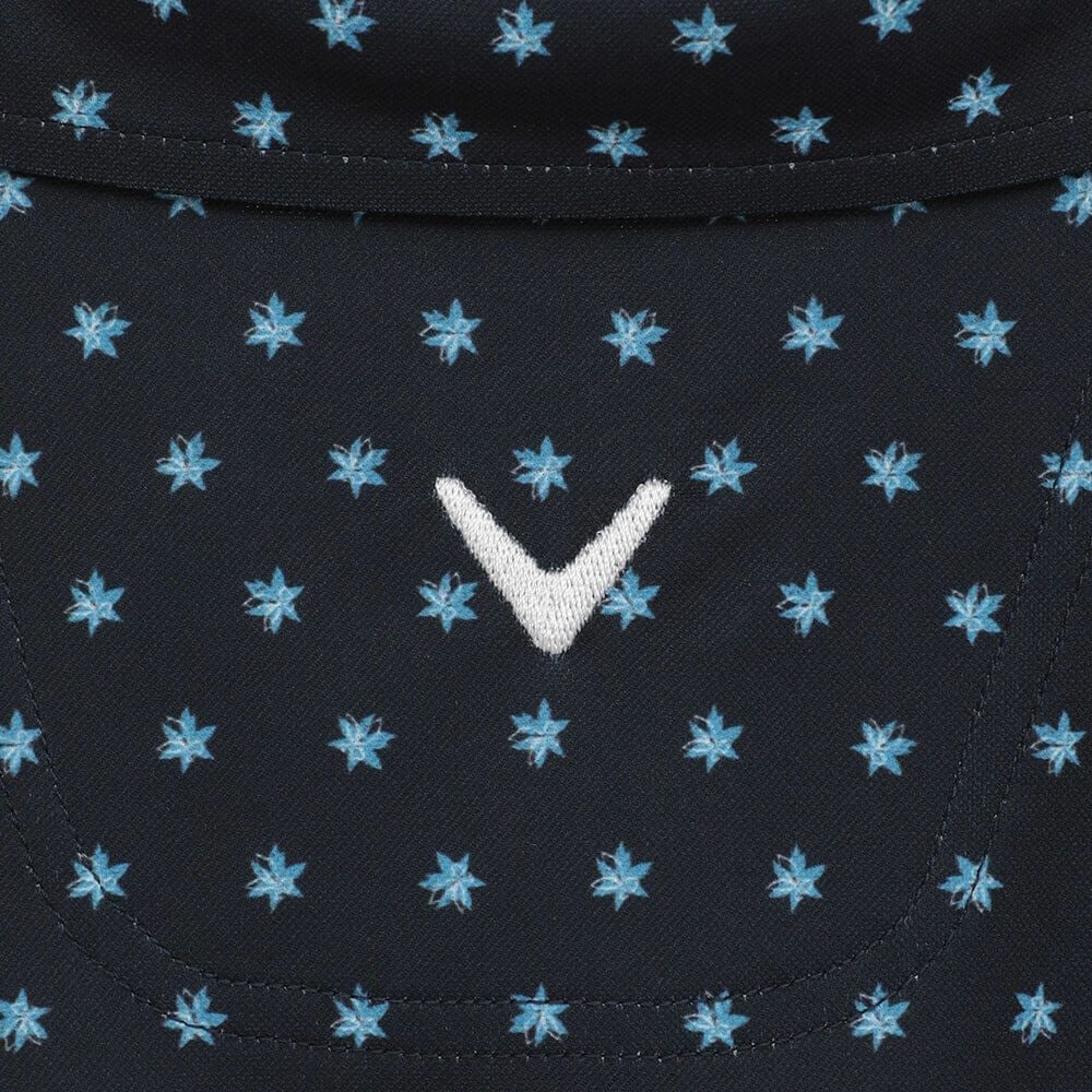 キャロウェイ Callaway　メンズ ミニフラワープリント ハイゲージ カノコ 半袖 ポロシャツ C25234102　2025年モデル 詳細19