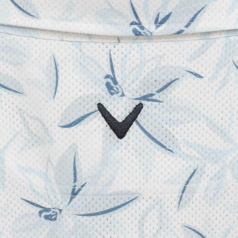 キャロウェイ Callaway　メンズ かざあなメッシュ フラワープリント 半袖 ポロシャツ C25234104　2025年モデル 詳細7