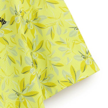 キャロウェイ Callaway　メンズ かざあなメッシュ フラワープリント 半袖 ポロシャツ C25234104　2025年モデル 詳細10