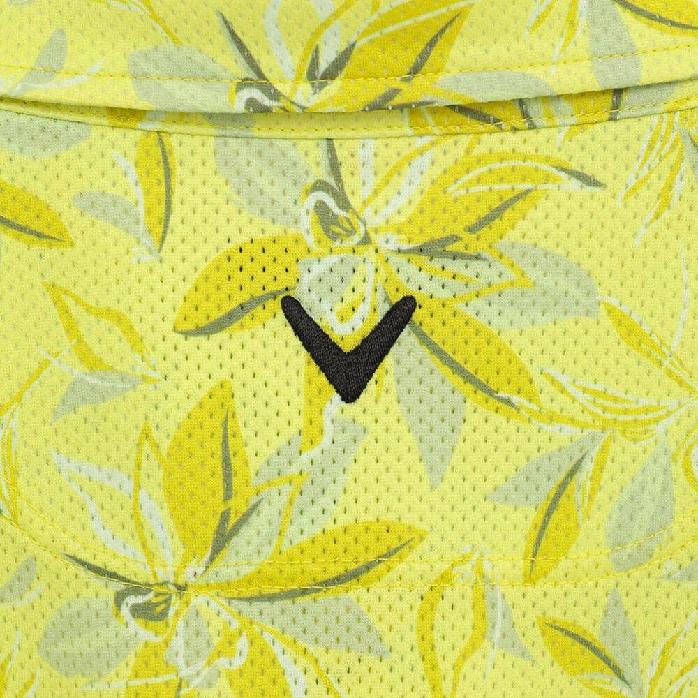 キャロウェイ Callaway　メンズ かざあなメッシュ フラワープリント 半袖 ポロシャツ C25234104　2025年モデル 詳細13