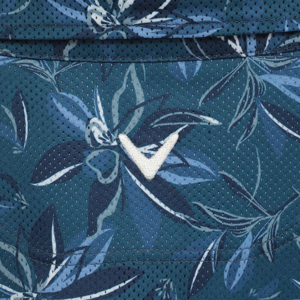 キャロウェイ Callaway　メンズ かざあなメッシュ フラワープリント 半袖 ポロシャツ C25234104　2025年モデル 詳細19