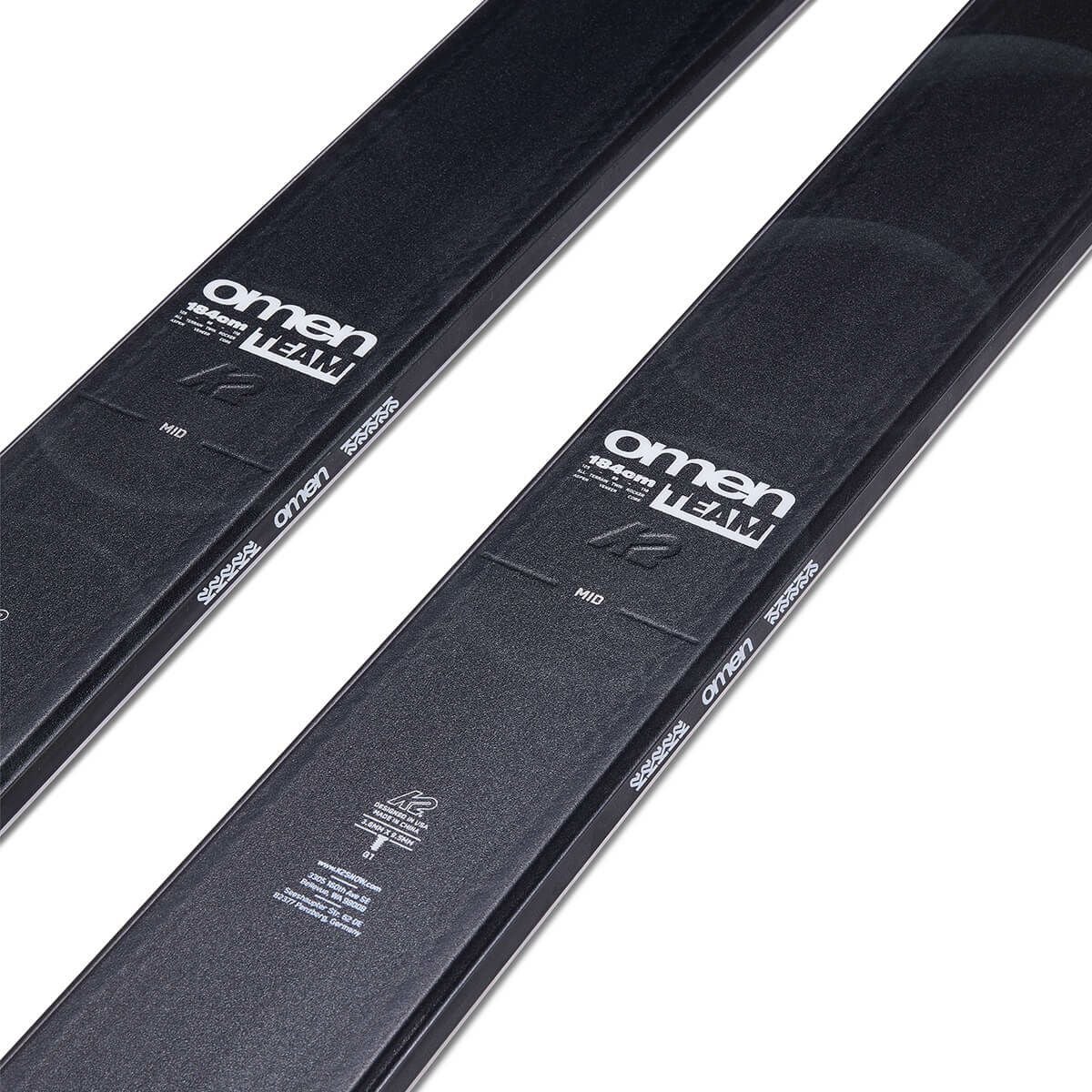 ケーツー K2 OMEN TEAM オーメン チーム スキー板 単品 2026-2027
