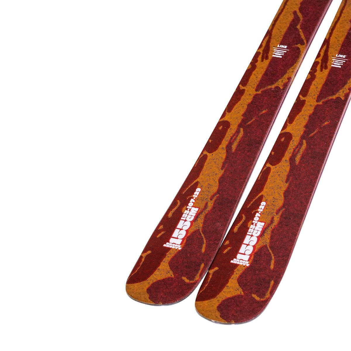 ライン LINE BACON SHORTY ベーコン ショーティー スキー板 単品 2025