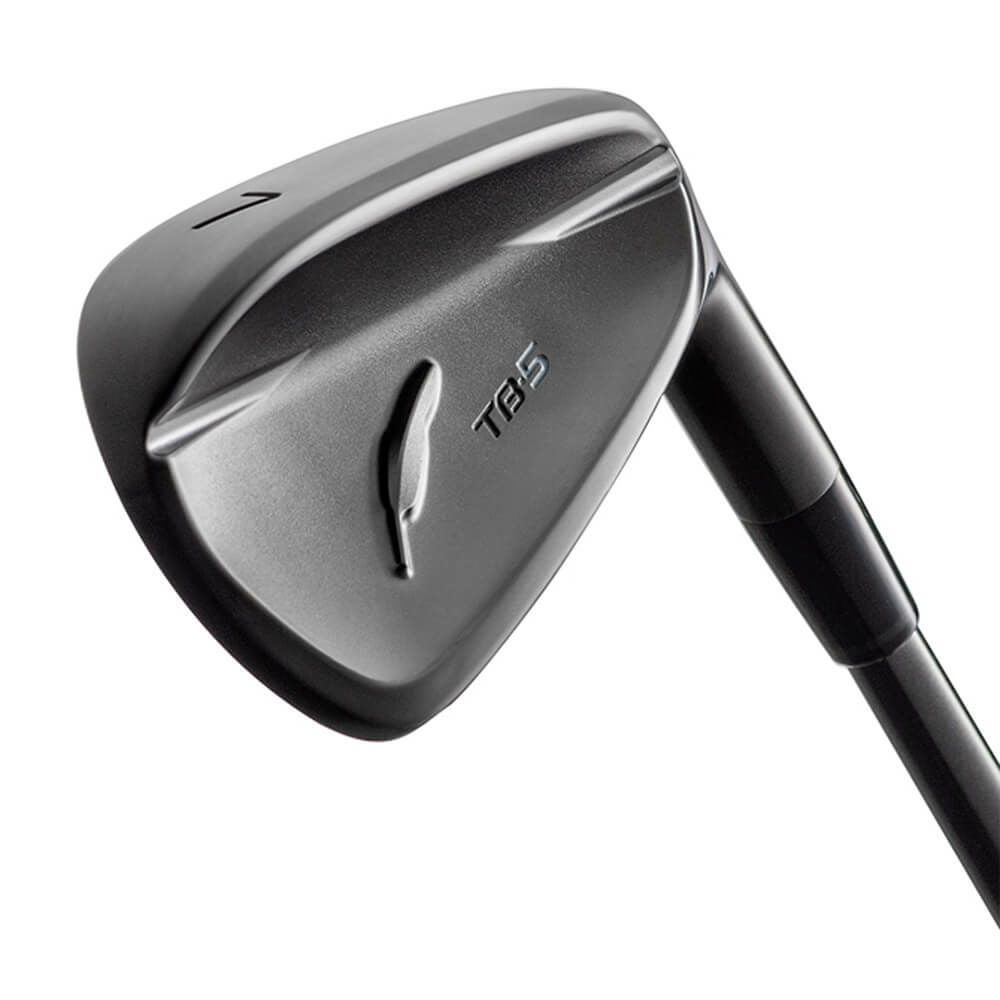 フォーティーン　TB-5 フォージド '25 ダイヤモンドブラックサテン仕上げ アイアン　5本セット（＃6～9、PW）　FS-90iBK スチールシャフト　2025年モデル 詳細5