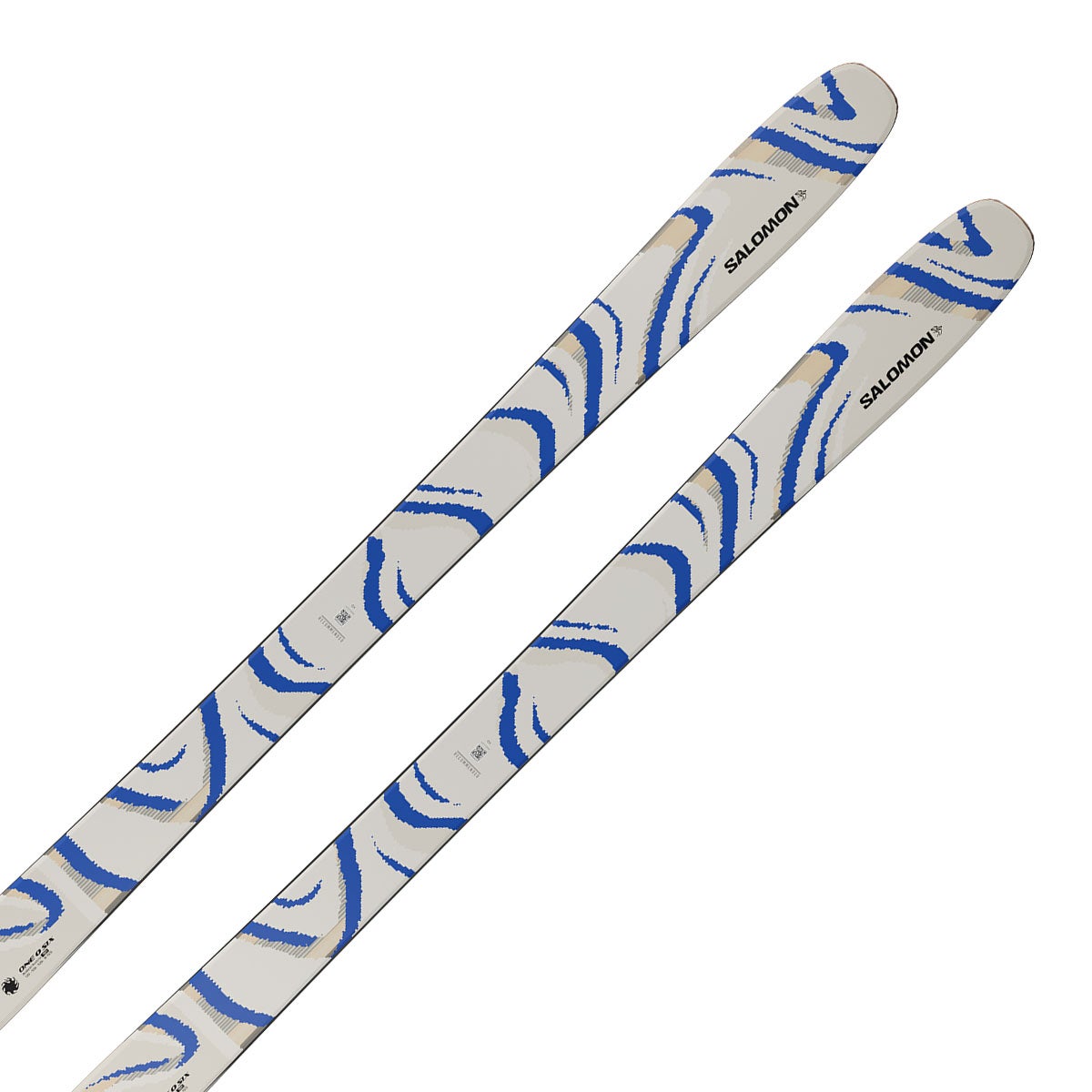 サロモン SALOMON　QST 106 ALMOND MILK キューエスティー 106　スキー板 単品 2025-2026 詳細3