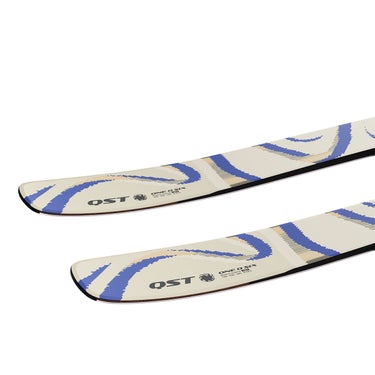 サロモン SALOMON QST 106 ALMOND MILK キューエスティー 106 スキー板 単品 2026-2027 詳細6