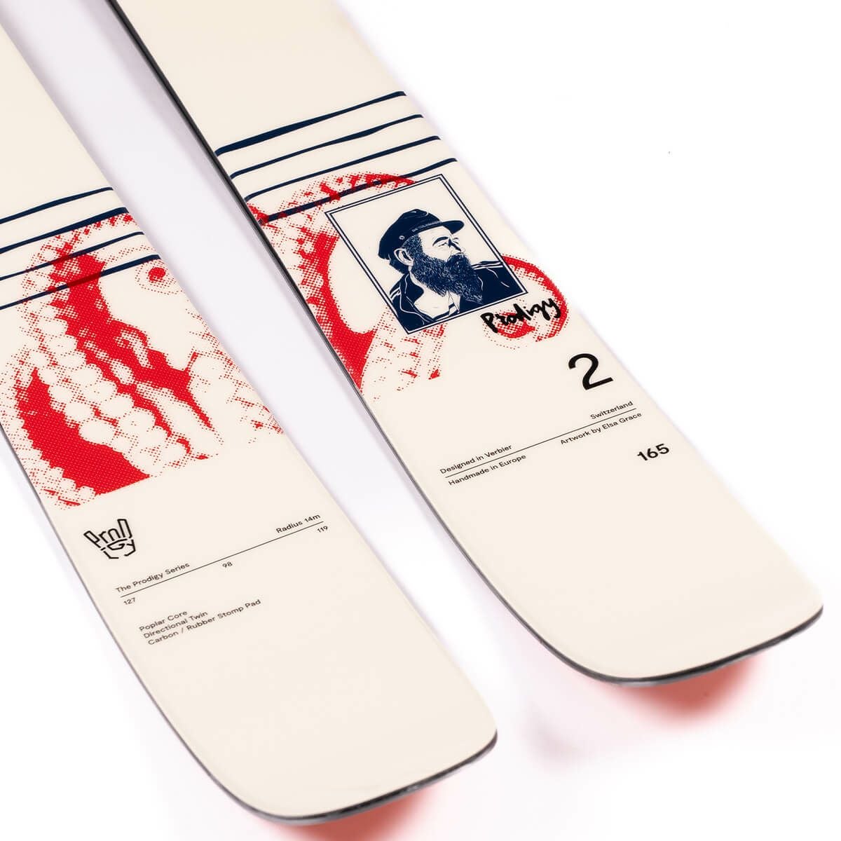 ファクション FACTION　Prodigy 2 Capsule プロディジー 2 カプセル　スキー板 単品 2025-2026 詳細7