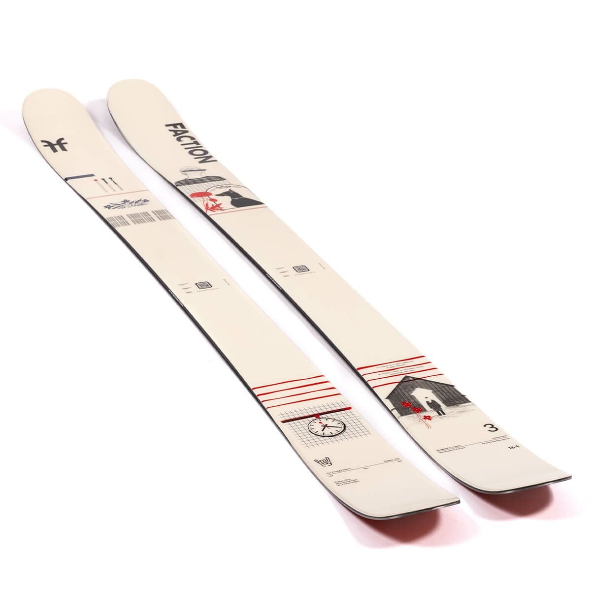 ファクション FACTION　Prodigy 3 Capsule プロディジー 3 カプセル　スキー板 単品 2025-2026 詳細5