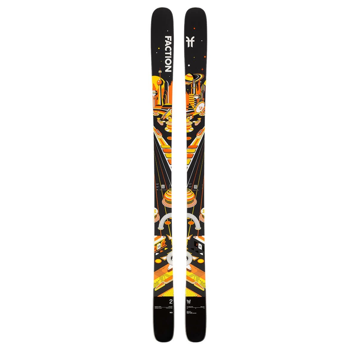 スキー板　faction CT2.0 172cm ファクション FACTION Prodigy 2 プロディジー 2 スキー板 単品 2025