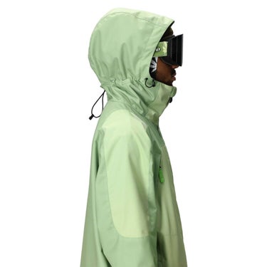 シックスエイトシックス 686　スキー スノーボードウェア ハフ ダブルシェルジャケット MENS 686 HUF DOUBLE H SHELL JACKET M5WN160-HGRN 2025-2026 HUF GREEN COLORBLOCK 詳細5