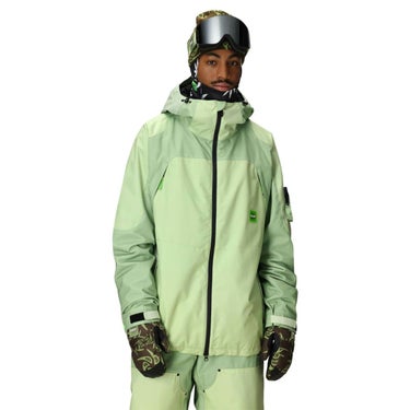 シックスエイトシックス 686　スキー スノーボードウェア ハフ ダブルシェルジャケット MENS 686 HUF DOUBLE H SHELL JACKET M5WN160-HGRN 2025-2026 HUF GREEN COLORBLOCK 詳細8