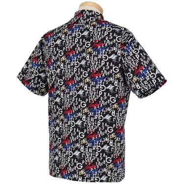 パーリーゲイツ PEARLY GATES　メンズ BALLくんロゴ 総柄プリント半袖 モックネックシャツ 053-5267705　2025年モデル 詳細6