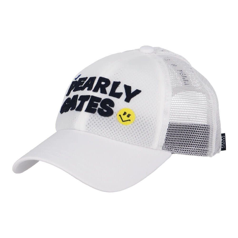 パーリーゲイツ PEARLY GATES　ALLメッシュ BASIC キャップ 053-5287701 030 ホワイト　2025年モデル ホワイト
