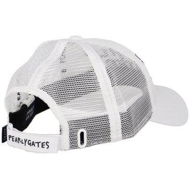 パーリーゲイツ PEARLY GATES　ALLメッシュ BASIC キャップ 053-5287701 030 ホワイト　2025年モデル 詳細1
