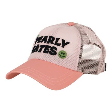 パーリーゲイツ PEARLY GATES　ALLメッシュ BASIC キャップ 053-5287701 090 ピンク　2025年モデル ピンク