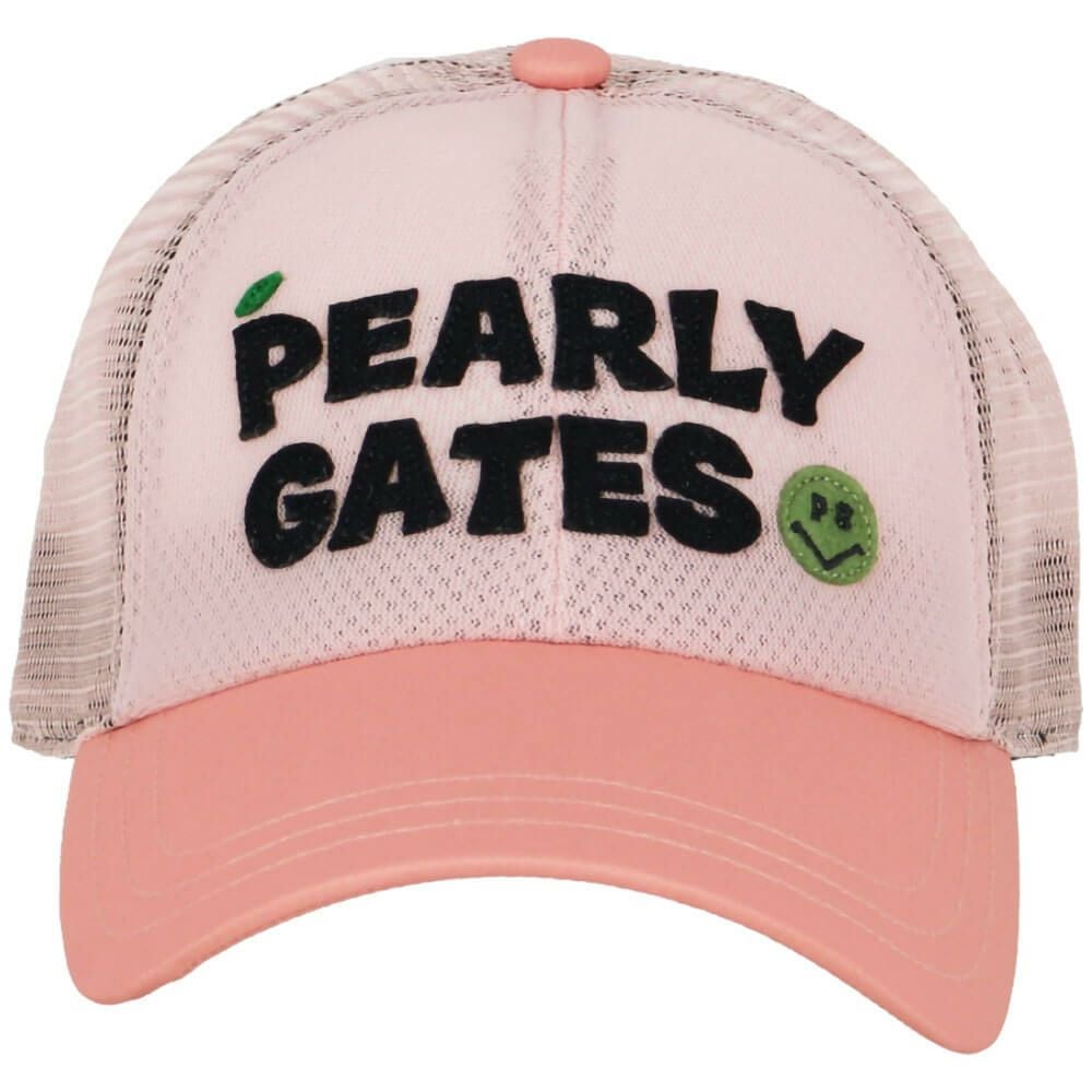 パーリーゲイツ PEARLY GATES　ALLメッシュ BASIC キャップ 053-5287701 090 ピンク　2025年モデル 詳細2
