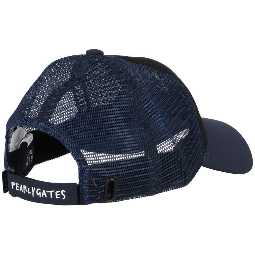 パーリーゲイツ PEARLY GATES　ALLメッシュ BASIC キャップ 053-5287701 120 ネイビー　2025年モデル 詳細1