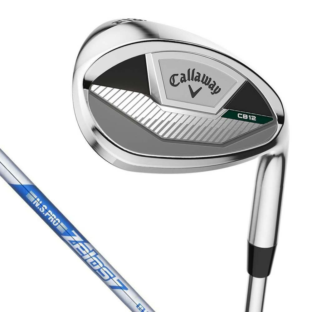 キャロウェイ CB12 クロム仕上げ ウェッジ N.S.PRO Zelos7 スチールシャフト 2025年モデル