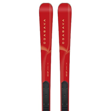 オガサカ OGASAKA　KS-UP/RD＋FM585 ケイエス ユーピー/レッド＋FM585　スキー板 単品 2025-2026