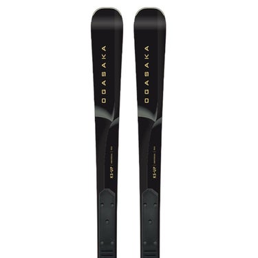 オガサカ OGASAKA　KS-UP/BK＋FM585 ケイエス ユーピー/ブラック＋FM585　スキー板 単品 2025-2026