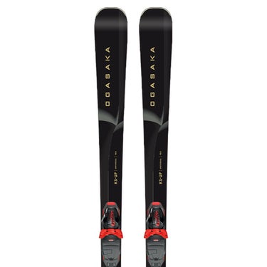 オガサカ OGASAKA　KS-UP/BK＋PRD12GW ケイエス ユーピー/ブラック＋PRD12GW　スキー板 ビンディングセット 2025-2026
